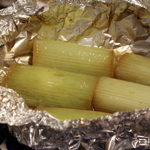 【recipe】ネギのホイル焼き／何をどうすれば。