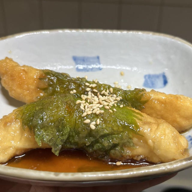 夏場に食べたい｜さっぱり大葉とササミの南蛮漬け