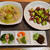 春キャベツととチキンのにんにく塩スープ・・・麺入れちゃった♪・・♪