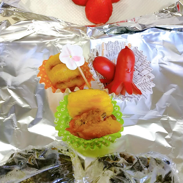 【アルミホイル】真鱈の長崎天ぷら　５月２１日(土)のお弁当