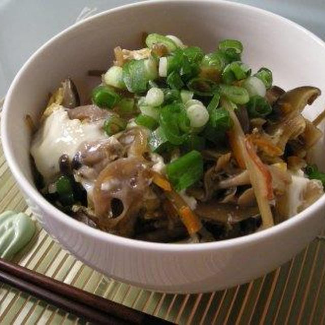 野菜たっぷり丼