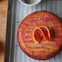 Blood orange drizzle cake