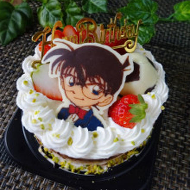 名探偵コナンのバースデーケーキ By Meruさん レシピブログ 料理ブログのレシピ満載