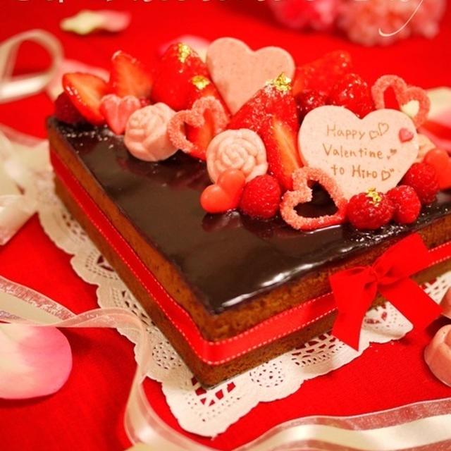 バレンタイン☆本命の彼に作りたい♪＊チョコレートムースケーキ＊