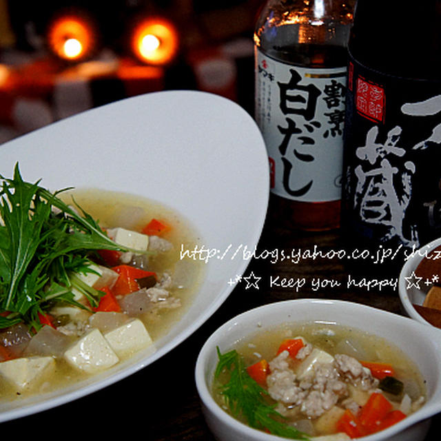 +*白麻婆豆腐 +*