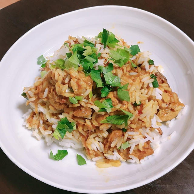 ジャスミンライスで作るチキンビリヤニ