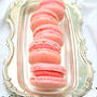 Raspberry Macaronsラズベリーマカロン