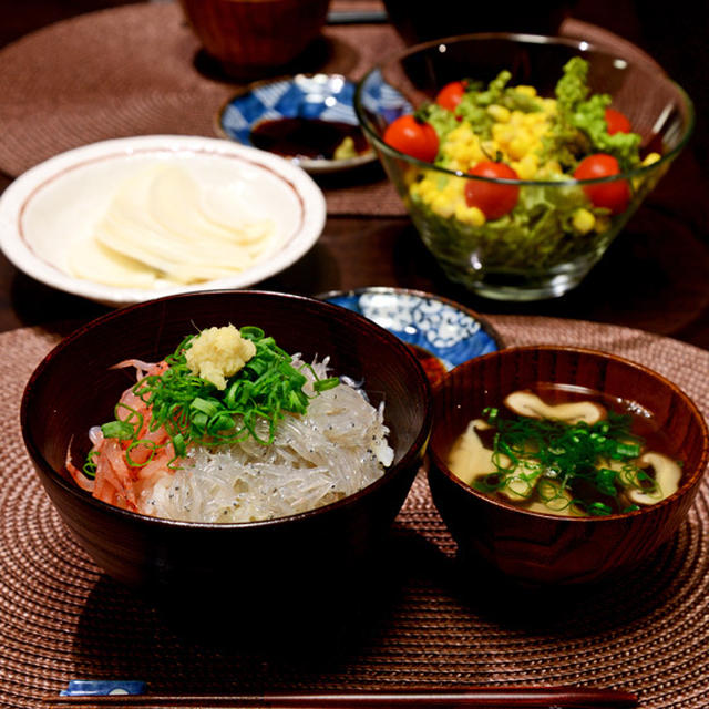 駿河丼 と　キッチン収納いろいろ