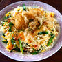 そうめんは炒めてもウマ死！！「にら玉そうめんチャンプルー」