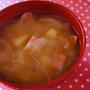 ポテトベーコン味噌スープ