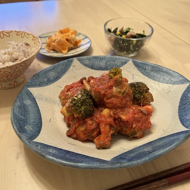 試作ごはんと洗濯物