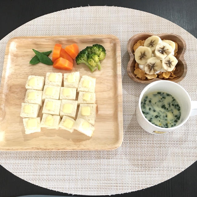 幼児食 お子様ランチ チーズトースト By うさぱんさん レシピブログ 料理ブログのレシピ満載