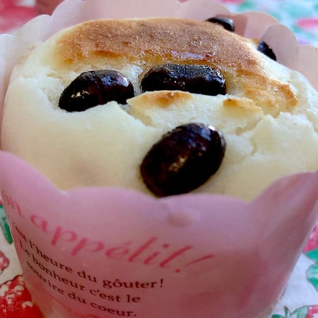 ぐるぐる混ぜるだけ！米粉グルテンフリーのパンもフライパンで作れる！「もちもち米粉甘納豆パン」