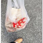 KFCで遅いランチ