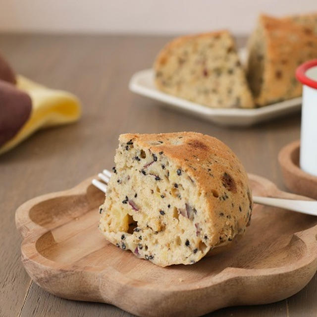 パンケーキミックスで作る炊飯器さつまいもケーキのレシピ（グルテンフリー）