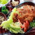 ■ジューシー甘辛鶏カツ＆サラダ丼
