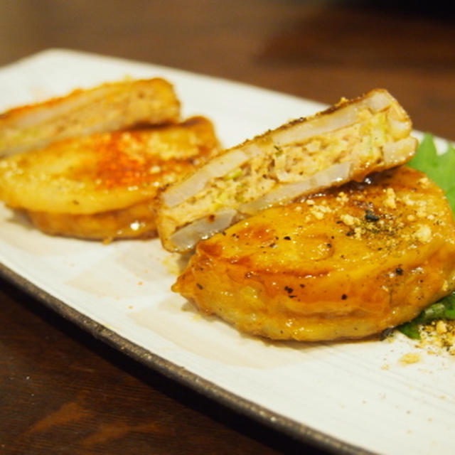 蓮根のはさみ焼き