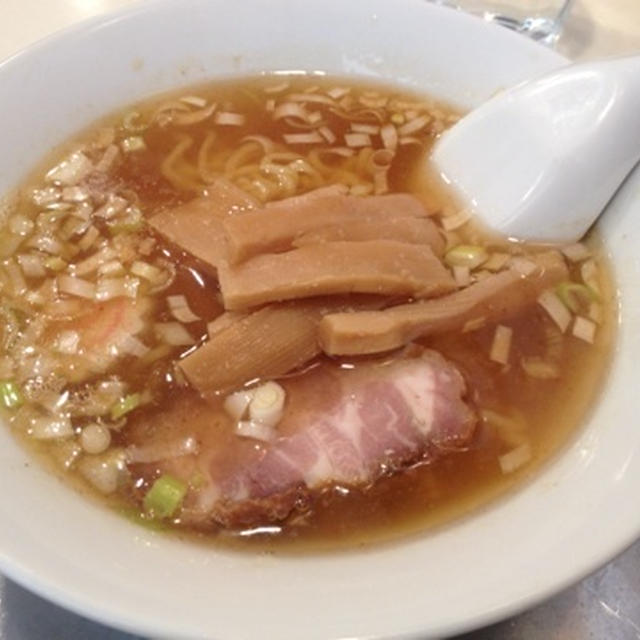 【大岡山】むらもと　煮干しのやさしい味わいのスープとミニラーメン　選べるトッピング