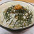 ハウスねり梅で釜揚げしらす丼