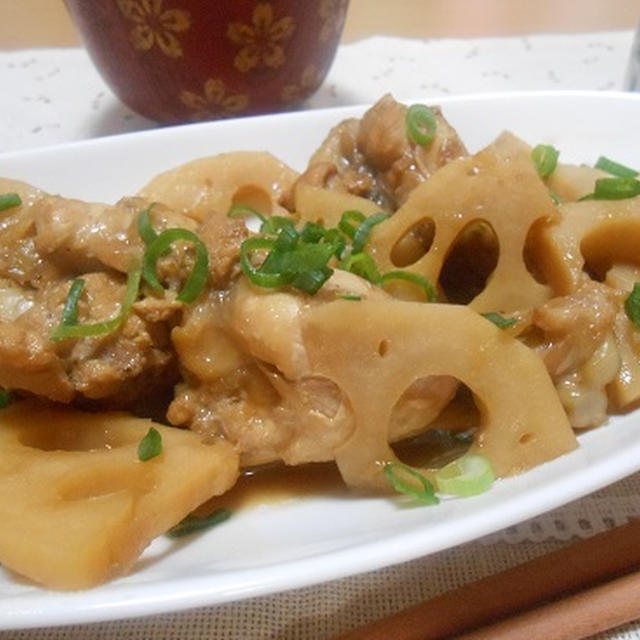 骨付きがイイね♪鶏手羽元でおかず作り☆