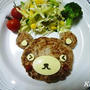 クマちゃんハンバーグ♪