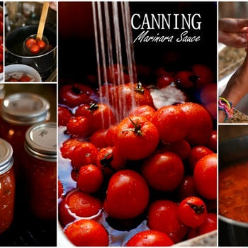 canning(marinara sauce)