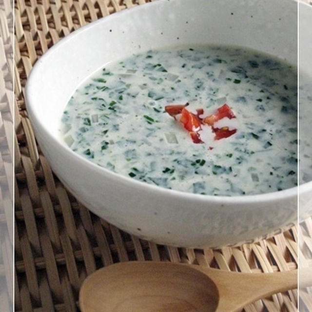 【マクロビ簡単レシピ】モロヘイヤのスープ