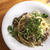 牛肉とクレソンのパスタ