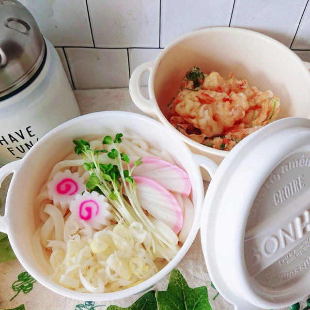 かき揚げうどん弁当〖麺弁当〗