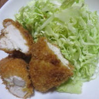 ハーブソルトチキンカツ♪