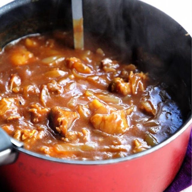 牛すじカレー♩