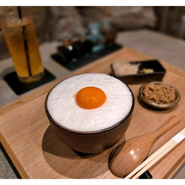 ふわふわメレンゲ”贅沢卵かけごはん” と”自分で焼くお団子”@川越カフェ『和心』