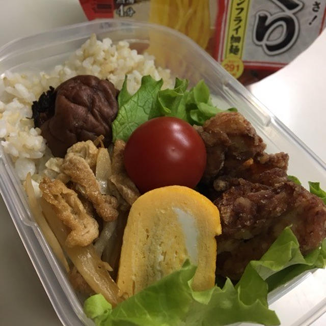 いよいよ終盤！今週もカップ麺&ミニ弁(ㆀ˘･з･˘)