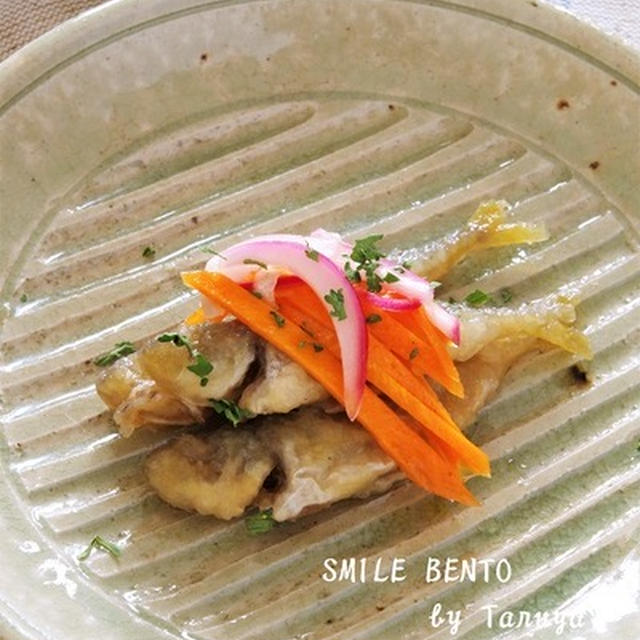 豆アジ釣って、南蛮漬け　と　つくれぽ