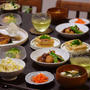 【献立】とうもろこしご飯と、あじみりんの開きと、里芋と豚肉の角煮風など。～開会式！～