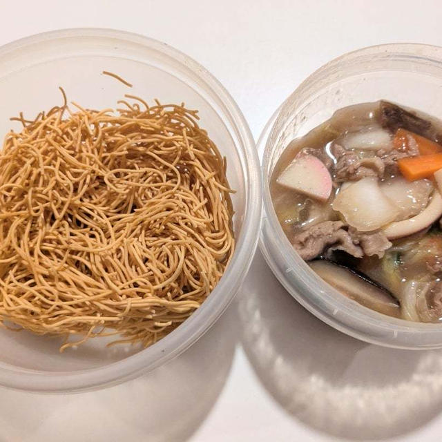 わたしのお弁当　〜皿うどん〜