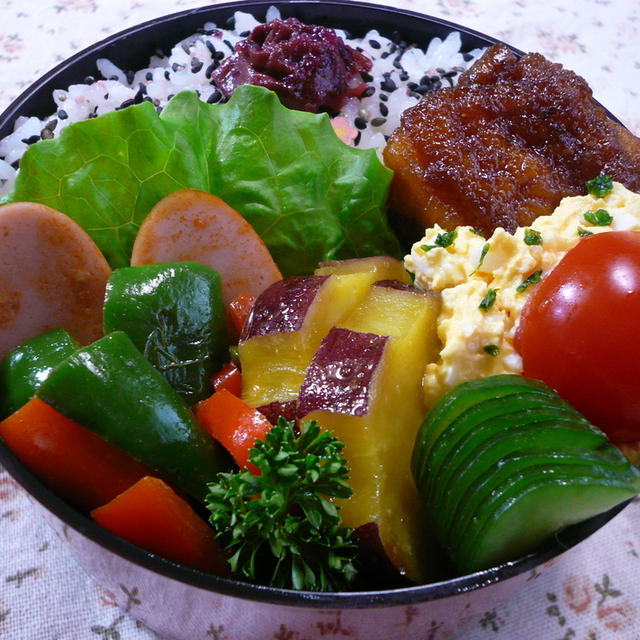 鶏の南蛮漬け風弁当♪