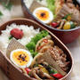 きのことピーマンのバター塩昆布弁当♪