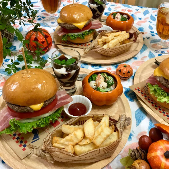 手作りハンバーガー♬