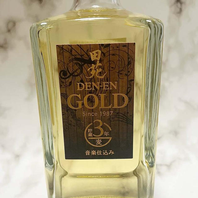 田苑酒造　田苑GOLD ３年以上の歳月をかけ熟成した原酒のみが贅沢に使われた、樽貯蔵麦焼酎