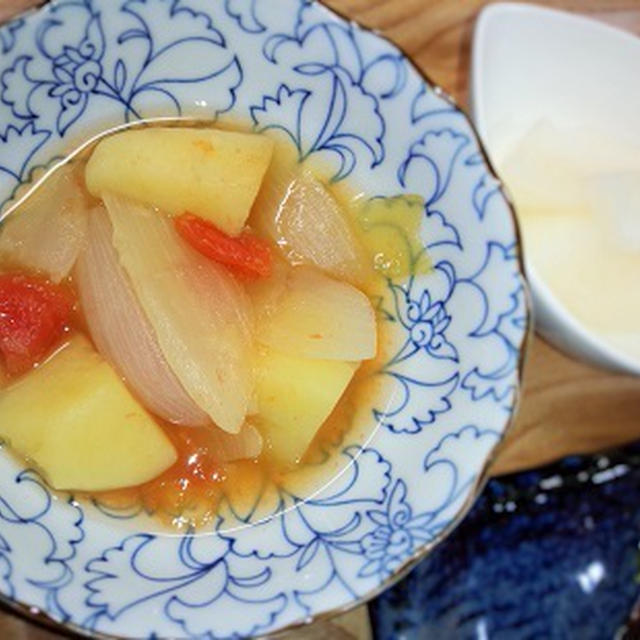 じゃが芋のトマト煮