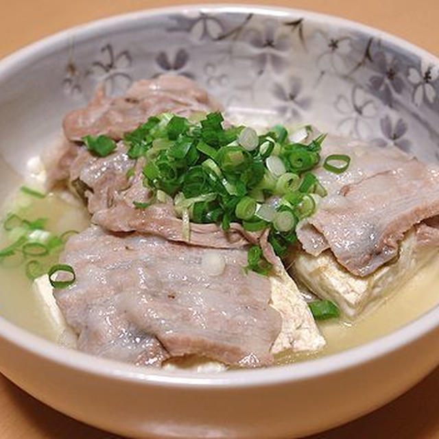 フライパンで簡単蒸し・バラ豆腐