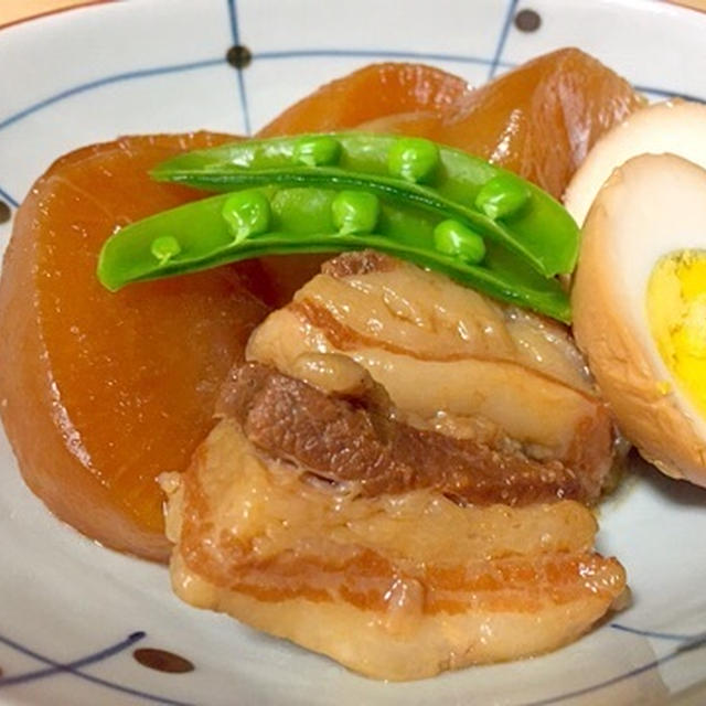 おミカの炊飯器角煮で夜ご飯♪