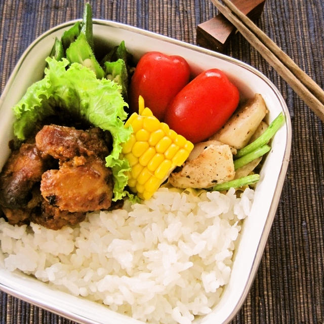 インドネシア風串焼き弁当