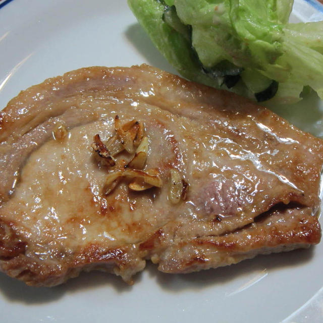 豚肩ロースの塩麹焼きイタリア風