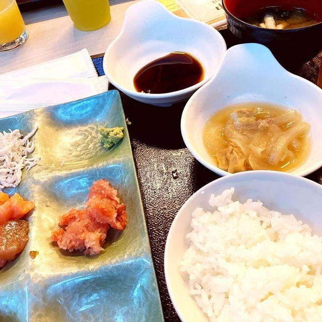 温泉でバイキング