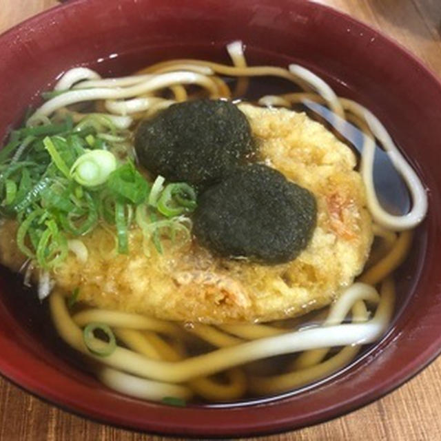 天王寺の立ち食い系うどん屋「松屋」