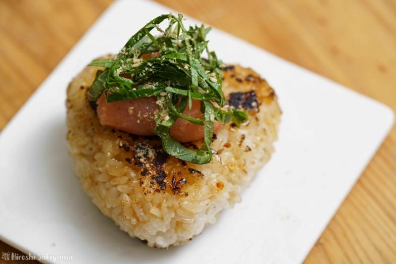 めんつゆで明太焼きおにぎりのレシピ