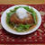 お野菜たっぷり豆腐ハンバーグの醤油あんかけ
