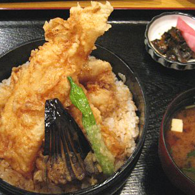 食通ゆたか　穴子天重